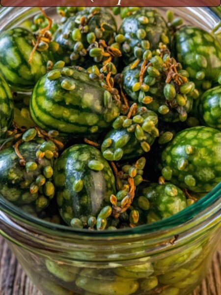 Cucamelon Pickles Recipe