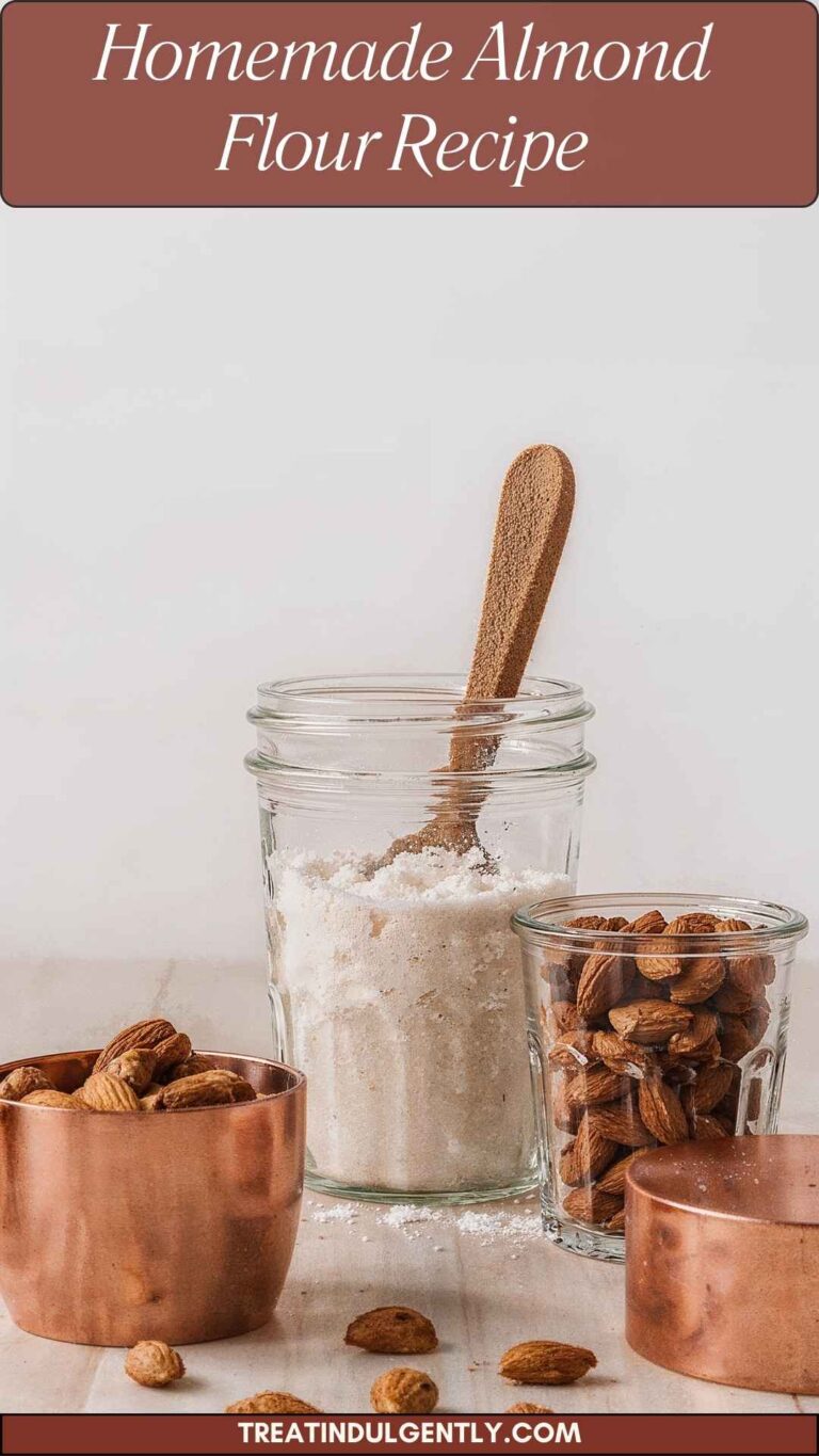 Homemade Almond Flour Recipe - Treat Indulgently