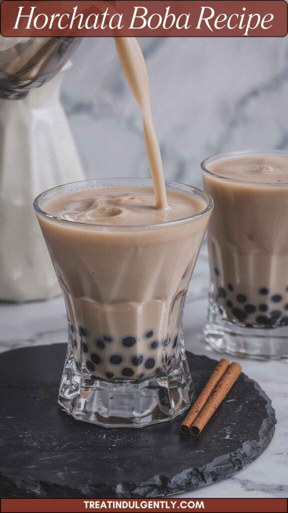 Horchata Boba Recipe