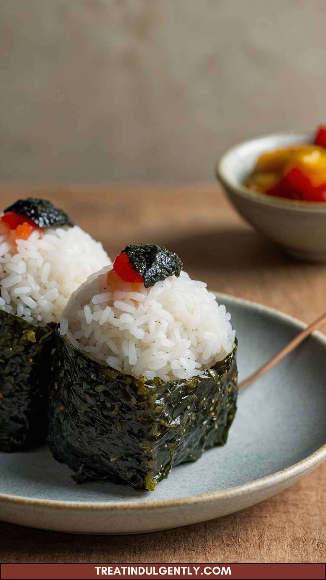 How to Make Umeboshi Onigiri Rice Balls How to Make Umeboshi Onigiri Rice Balls