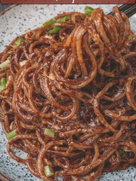 Soy Sauce Noodles Recipe