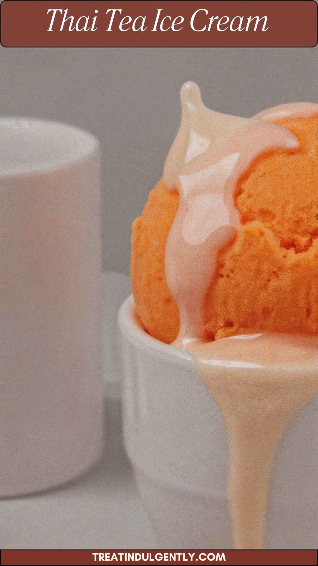 Thai Tea Ice Cream