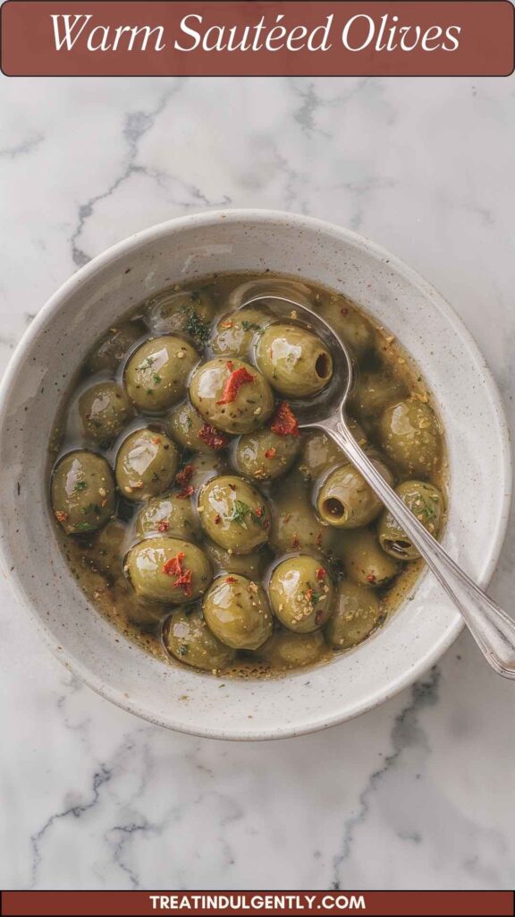 Warm Sautéed Olives