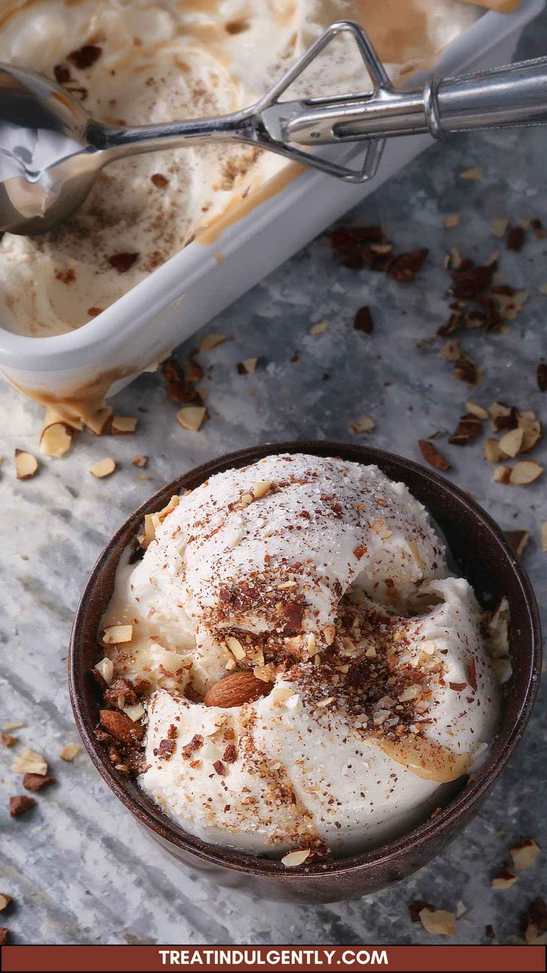 Best Caramel Cookie Crunch Ice Cream