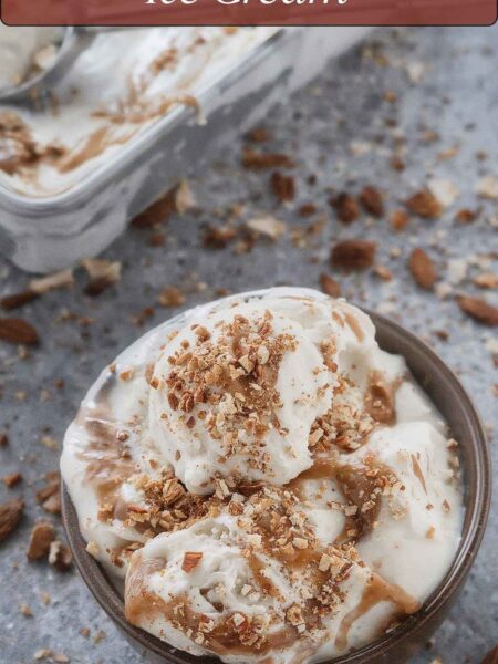 Caramel Cookie Crunch Ice Cream