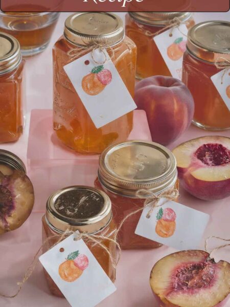 Drunken Peach Jam Recipe