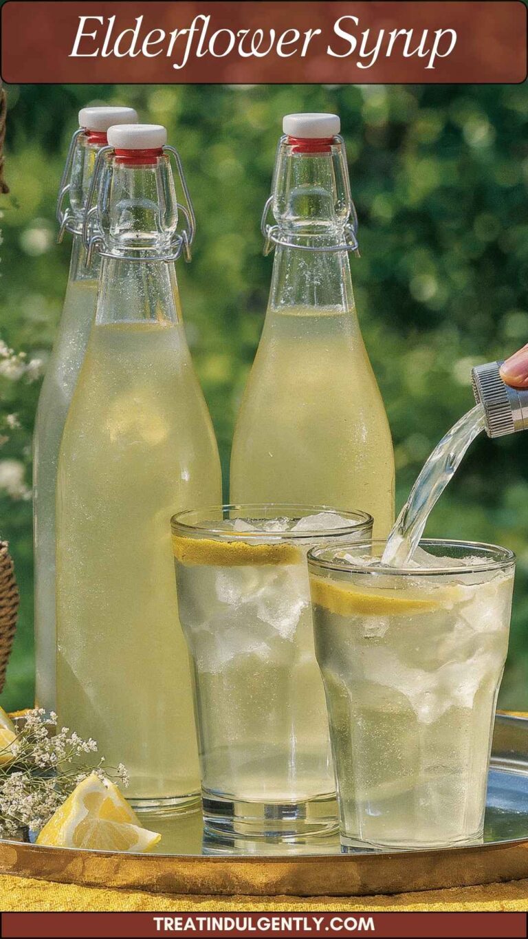 Elderflower Syrup – Treat Indulgently