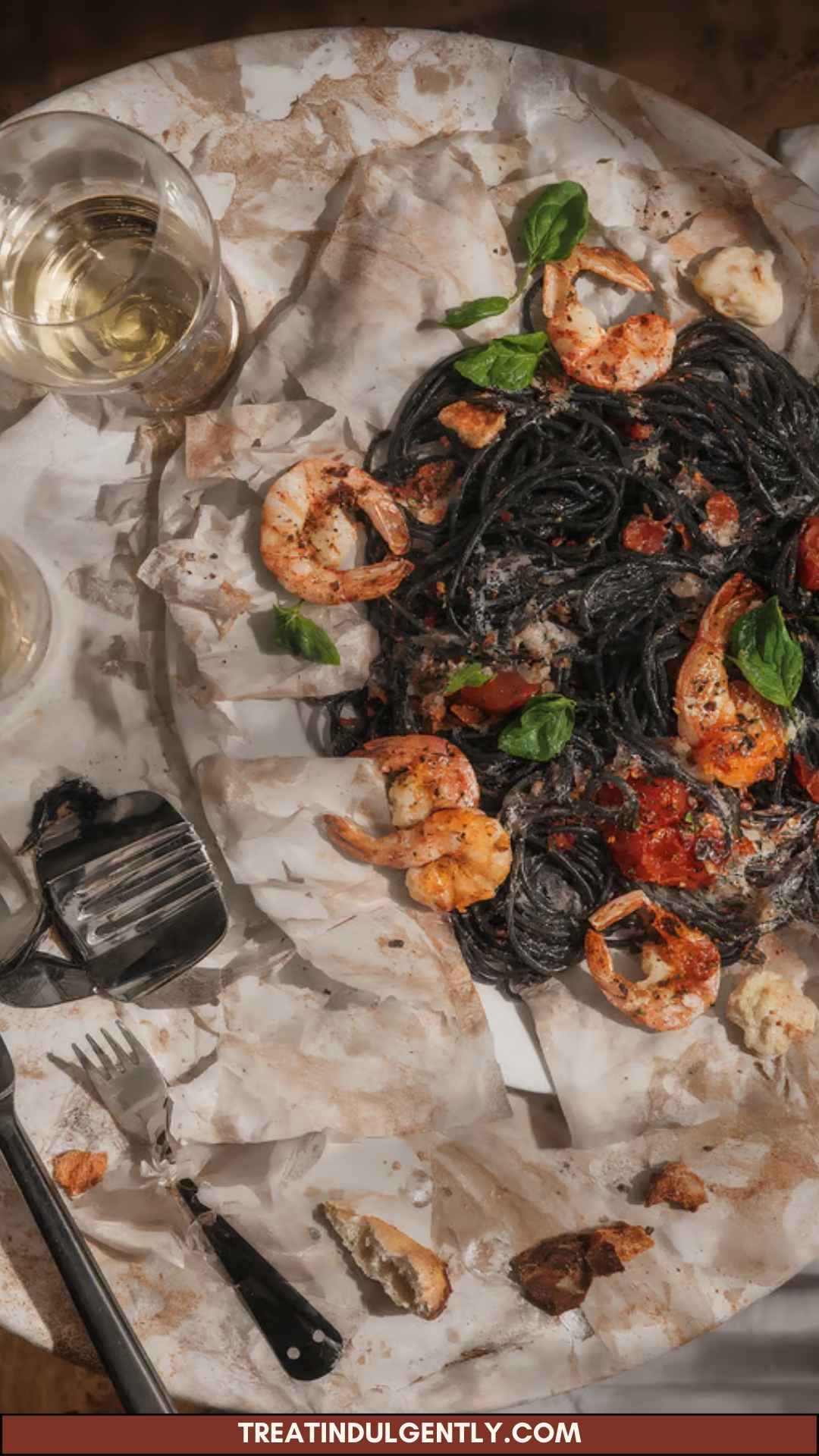 How to Make Spicy Squid Ink Fettuccine How to Make Spicy Squid Ink Fettuccine