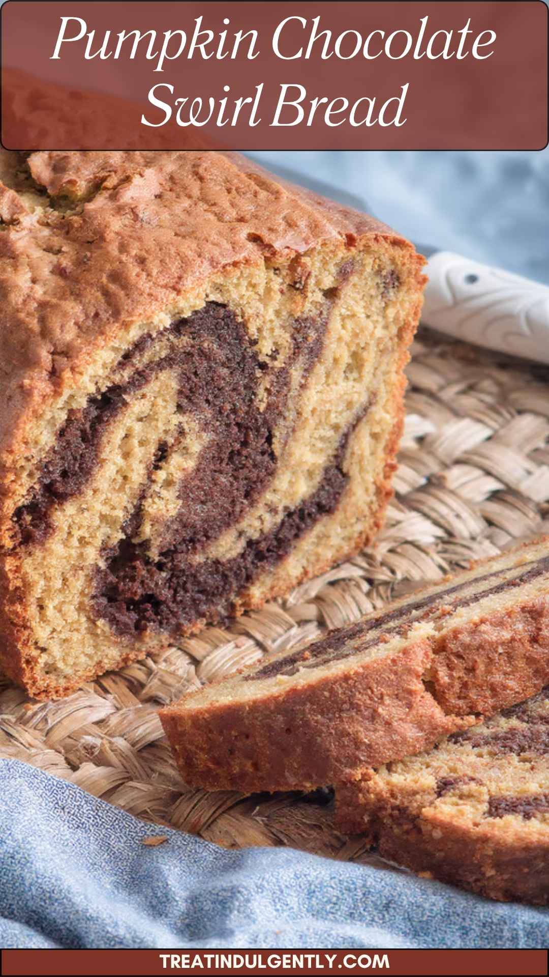 Pumpkin Chocolate Swirl Bread