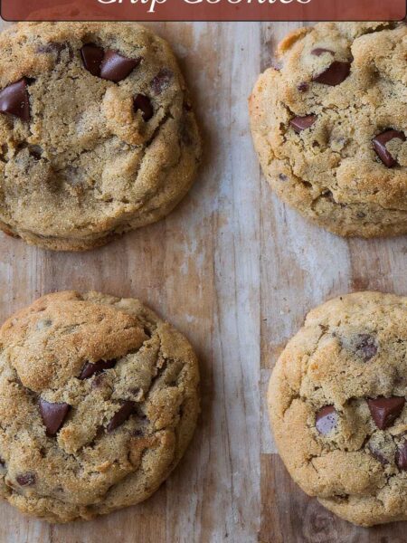 Salted Peanut Butter Chip Cookies