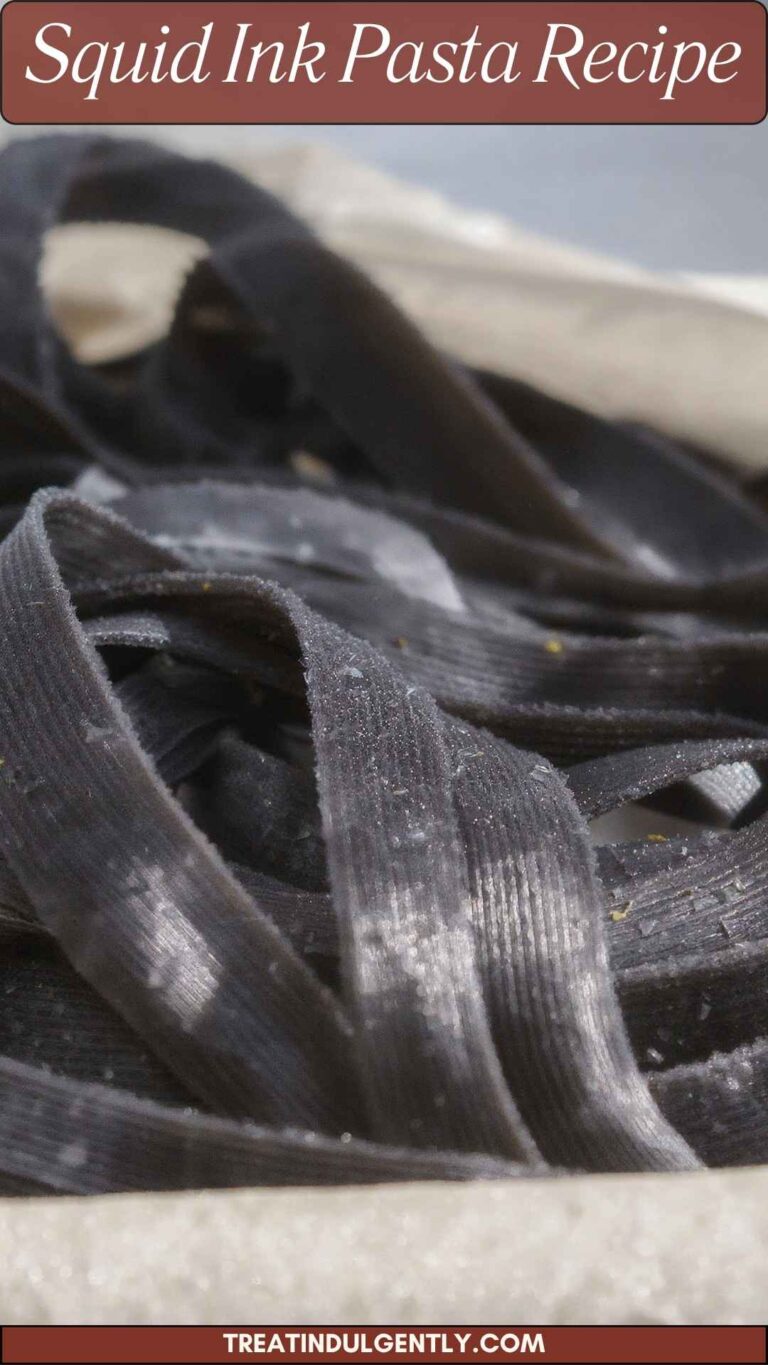 Squid Ink Pasta Recipe – Treat Indulgently