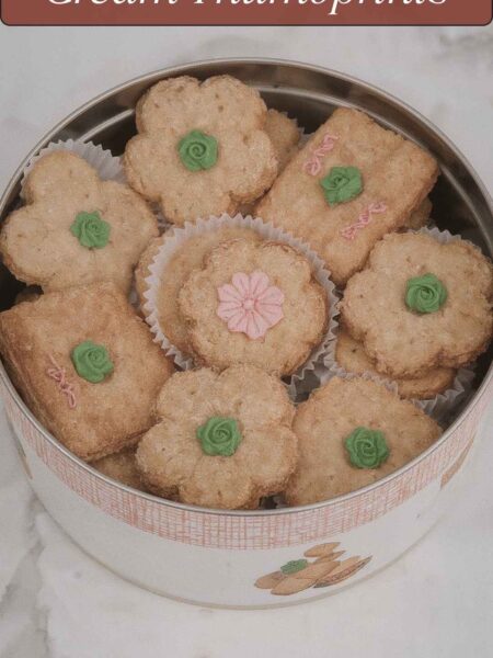 Chocolate Pistachio Cream Thumbprints