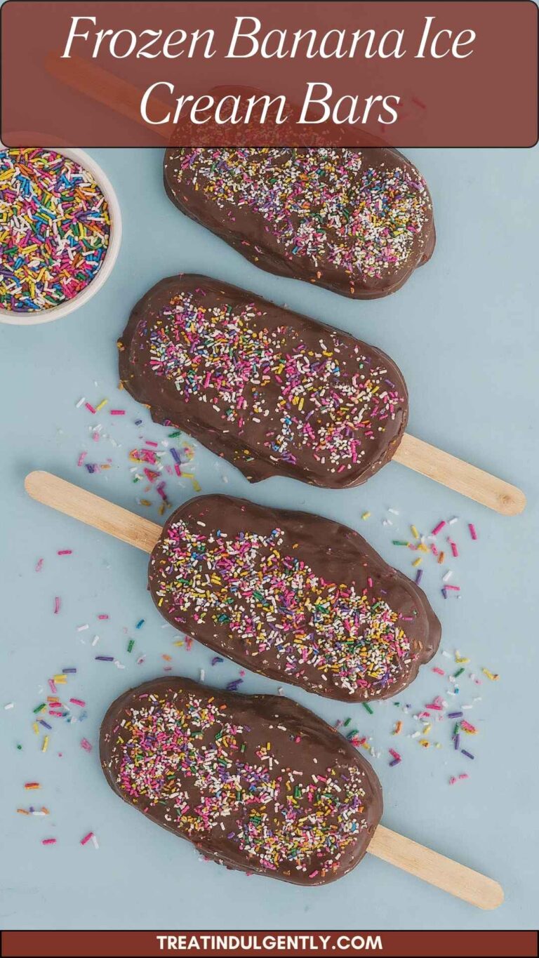 Frozen Banana Ice Cream Bars – Treat Indulgently