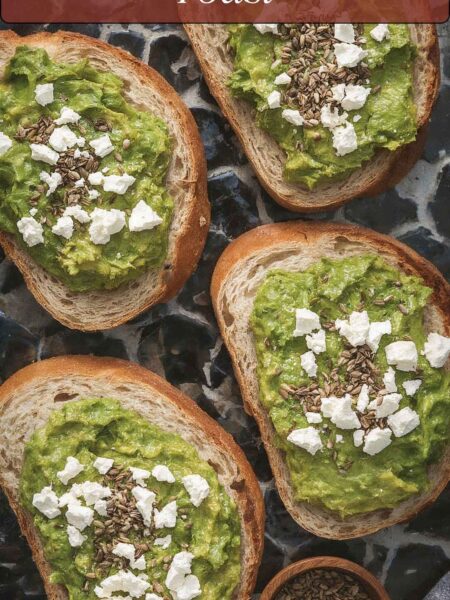 Goat Cheese Avocado Toast