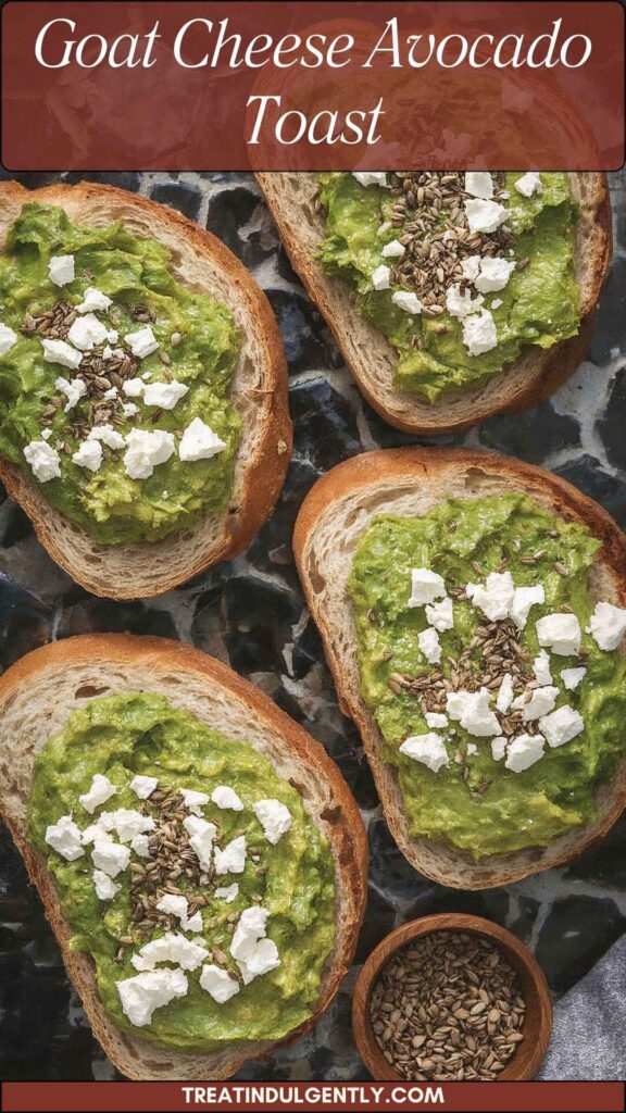 Goat Cheese Avocado Toast