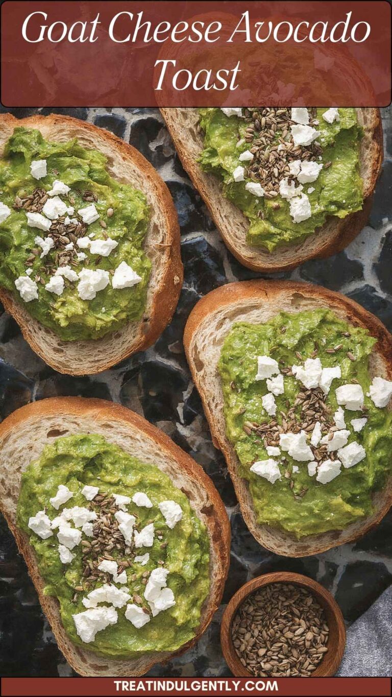 Goat Cheese Avocado Toast – Treat Indulgently
