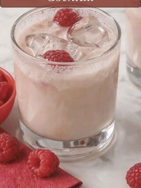 Raspberry Russian Cocktail