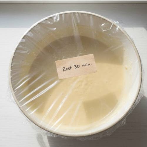 Step 2: Let the Batter Rest