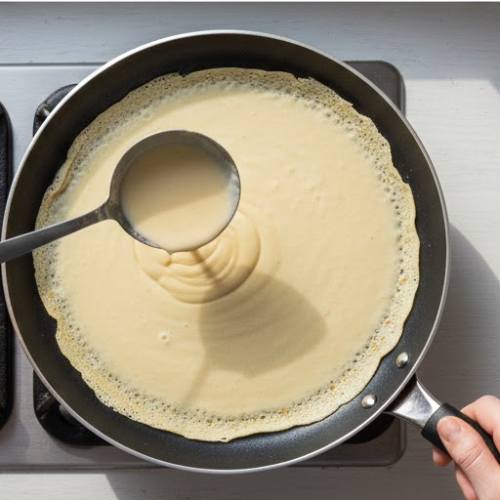 Step 4: Cook the Crepes