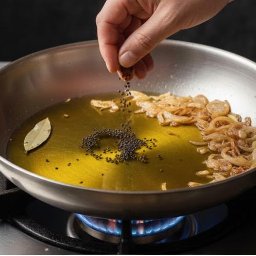 Step 3: Tempering the Spices Step 3: Tempering the Spices