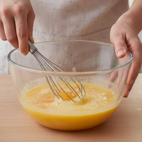 Step 2: Whisk the Yolk Mixture Step 2: Whisk the Yolk Mixture