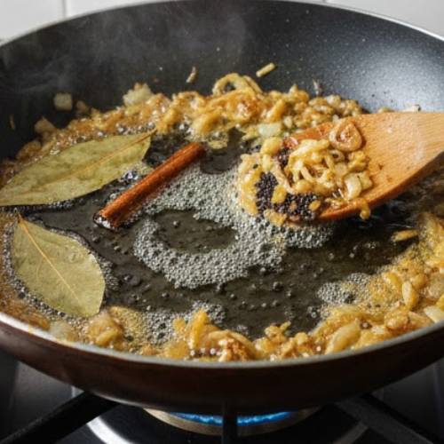 Step 2: Temper the Spices Step 2: Temper the Spices