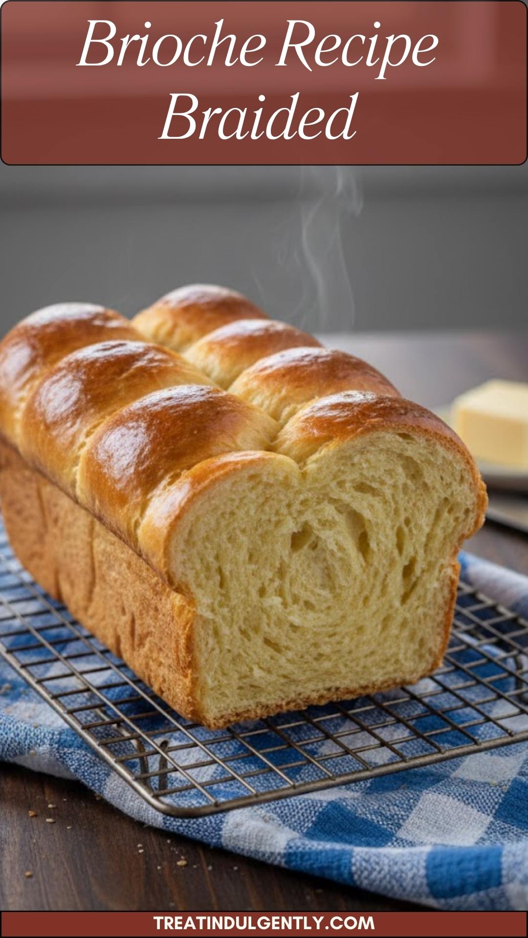 Brioche Recipe Braided