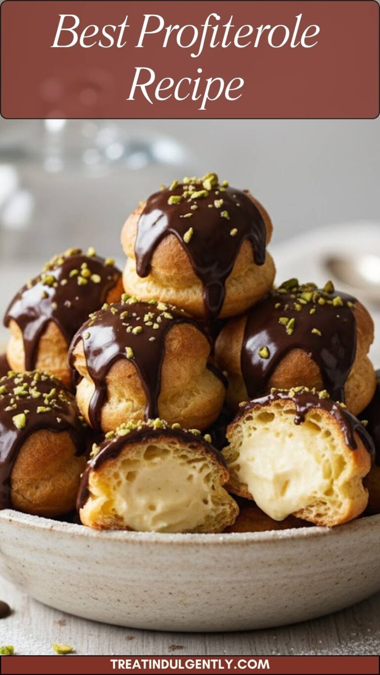 Best Profiterole Recipe – Treat Indulgently
