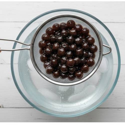 Step 4: Cool the Boba Pearls