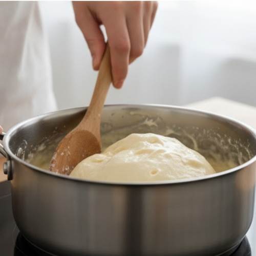 Step 2: Add Flour and Salt