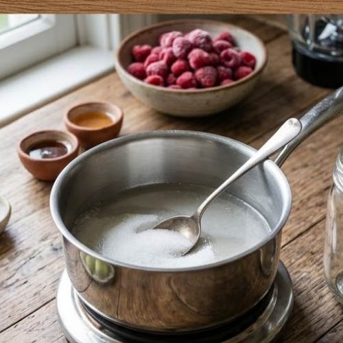 Step 1: Prepare the Sugar Syrup Step 1: Prepare the Sugar Syrup