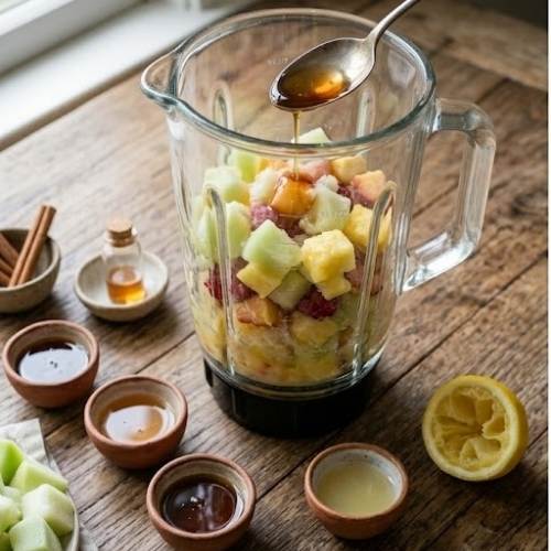 Step 3: Blend the Sorbet Step 3: Blend the Sorbet