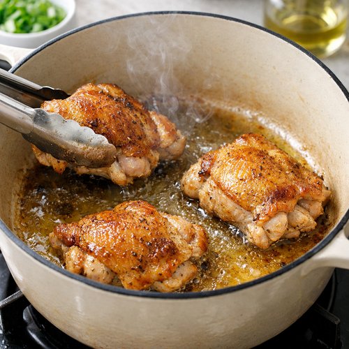 Step 2: Sear Your Chicken for Depth