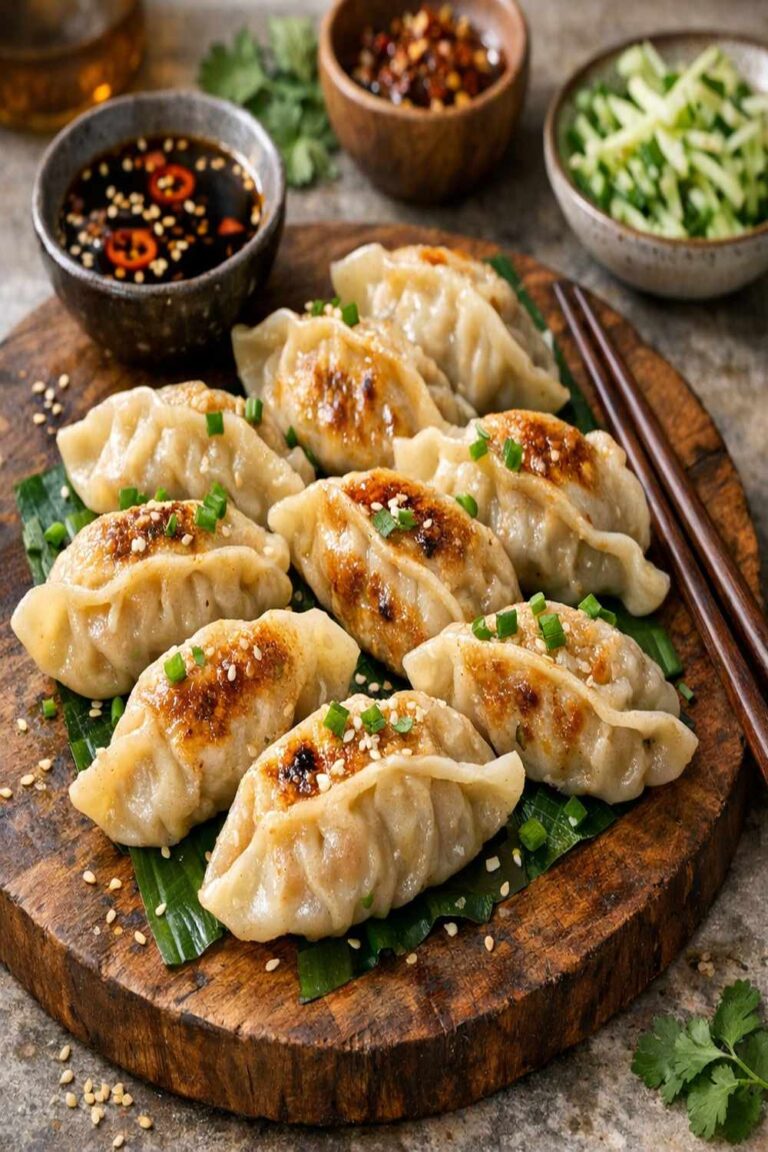 Chicken Jiaozi Recipe