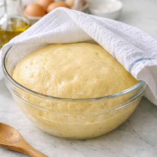 Step 4: First Rise and Bulk Fermentation