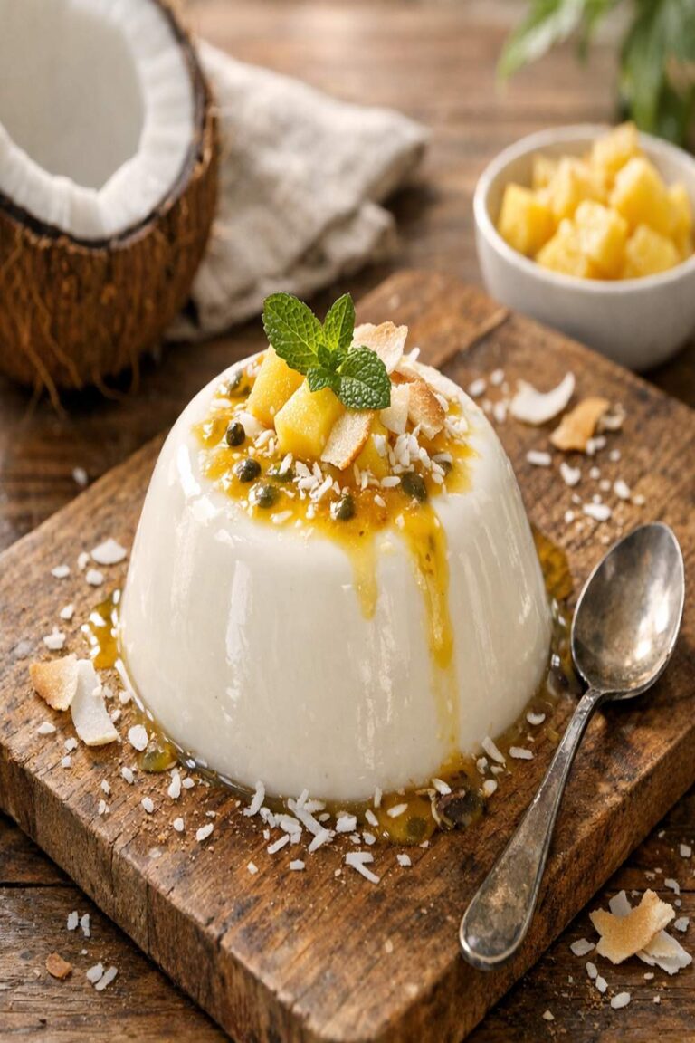 Coconut Panna Cotta Recipe