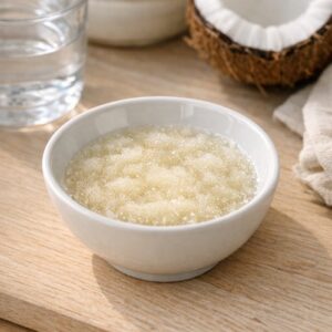 Coconut Panna Cotta Recipe step 1