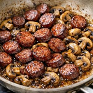 Creamy Cajun Chicken And Sausage Pasta Recipe step 3