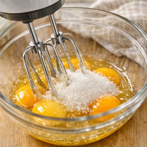 Step 3: Whisk Your Eggs with the Remaining Sugar