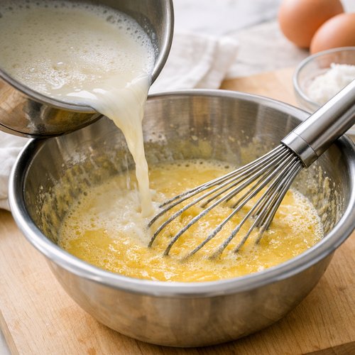 Step 3: Temper the Egg Yolk Mixture