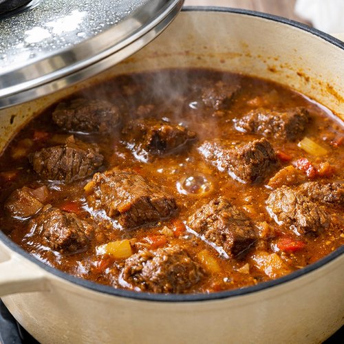 Step 7: Braise Low and Slow Until Beef Becomes Tender